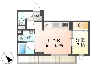 リアン【207号室】の間取り