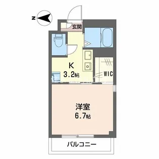 カーサフェリーチェ【3階】の間取り