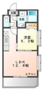 ヴィラ・グレイスⅡ【301号室】の間取り