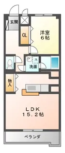 リベルテONE【4階】の間取り
