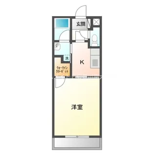 アインシュロス【1階】の間取り