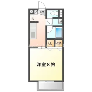 Surplus Oneハイツ桜渕【1階】の間取り