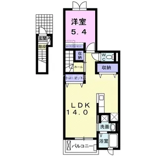 ボニート I【2階】の間取り