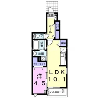 germer I【1階】の間取り