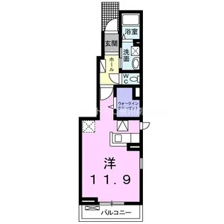 Clover【1階】の間取り