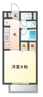 Surplus Oneハイツ桜渕【1階】の間取り