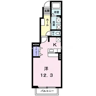 ボニート【1階】の間取り