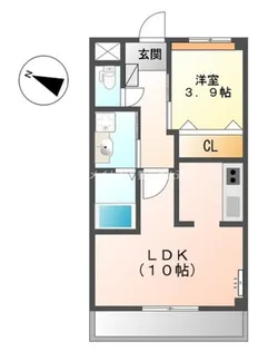 花水木Ⅱ【2階】の間取り
