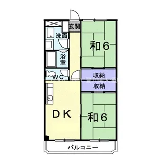 サンマリッチ【1階】の間取り