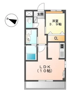 花水木Ⅱ【2階】の間取り