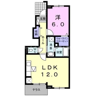 ライグッドI【1階】の間取り