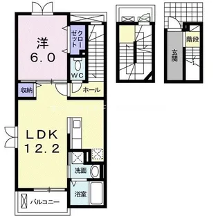 ライグッドⅢ【3階】の間取り