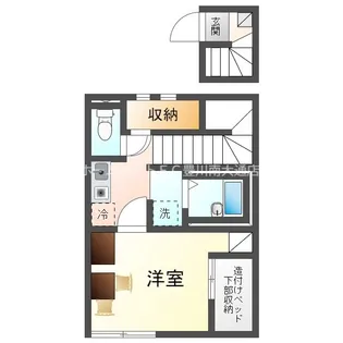 レオネクストベルウィン【204号室】の間取り