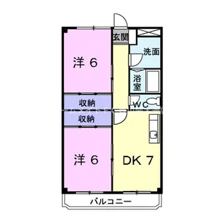 ニューマウンテン【3階】の間取り