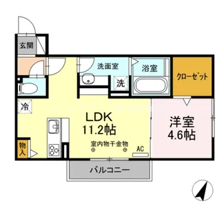 ステラ みよし【3階】の間取り