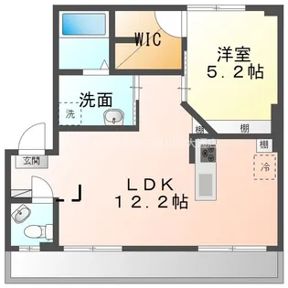 鈴木ハイツ【103号室】の間取り