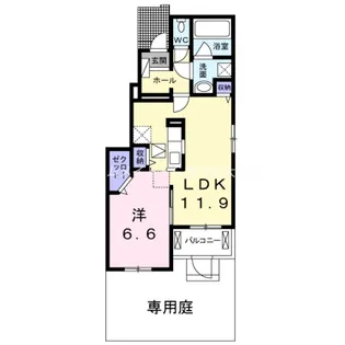 フォーリアⅡ【1階】の間取り