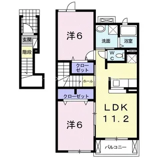 Uー151 T2【2階】の間取り