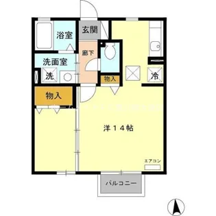 グランモア中野【2階】の間取り