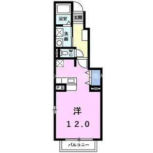 フォレストヒル Ⅱ【1階】の間取り