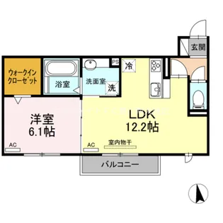 ソレーユ野路【3階】の間取り