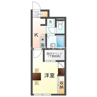 レオパレスディアコートB【112号室】の間取り