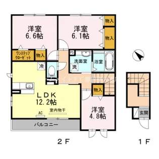 スペリアージュ【2階】の間取り