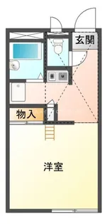 レオパレス音羽【203号室】の間取り