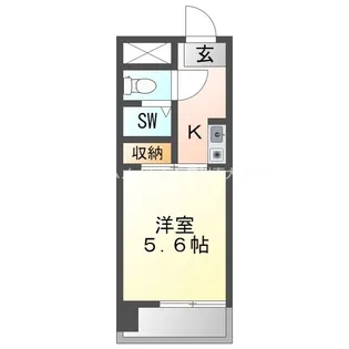 アーバンメゾン豊川【1階】の間取り