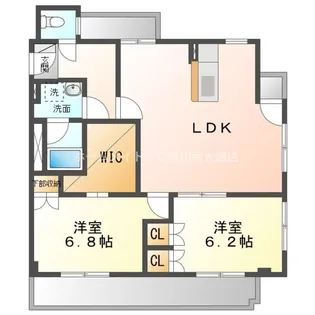 アルセトキワ【4階】の間取り