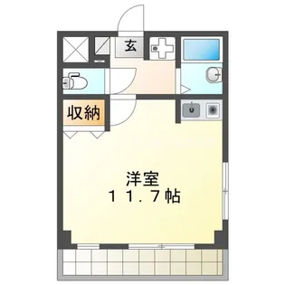 ウイングコートLIVELY【300号室】の間取り