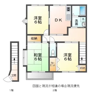 愛知県豊川市御油町栗木山【アパート】の間取り
