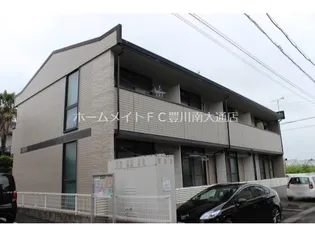 愛知県豊川市三蔵子町北浦【アパート】の外観