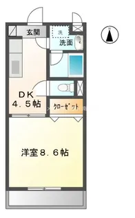 ピュアステージ【3階】の間取り