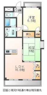 愛知県新城市川田字本宮道【マンション】の間取り