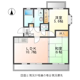 プレミールSUWA【3階】の間取り