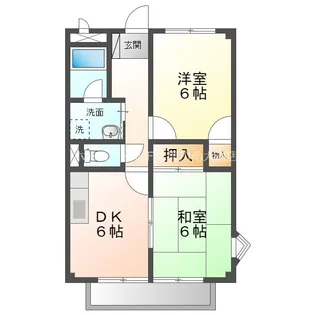 Surplus TWO翔【2階】の間取り