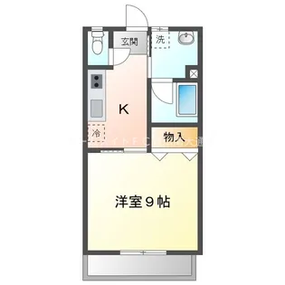 愛知県豊川市新豊町1丁目【アパート】の間取り
