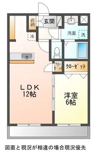 ル・シヤージュ【3階】の間取り