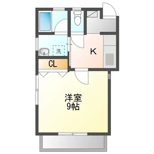 グリーンヒルズⅡ【1階】の間取り