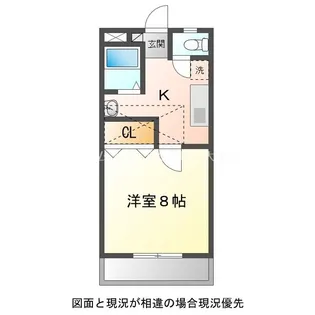 サンハイツサノックスC棟【1階】の間取り