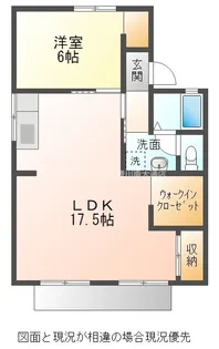 セジュール東山B棟【1階】の間取り