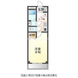 ライフパーク・アレイ【3階】の間取り