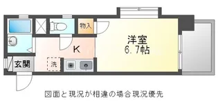 1Kの間取り画像
