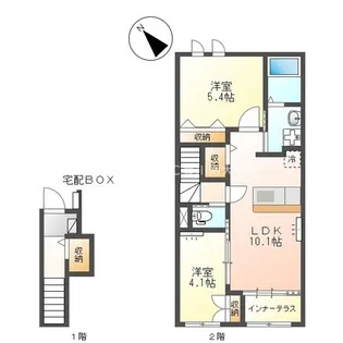 スズラン【2階】の間取り