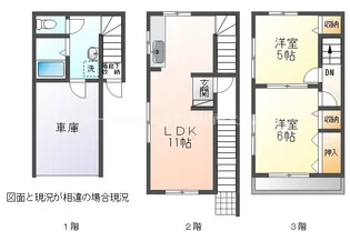 愛知県豊川市諏訪4丁目【一戸建】の間取り
