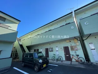 サンハイツサノックスB棟【1階】の外観