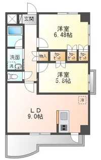 アルセトキワ【6階】の間取り