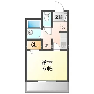 primer camino【201号室】の間取り