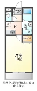プレ・ル・パンA【2階】の間取り